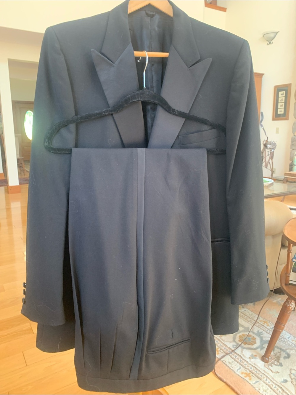 Vintage tuxedo, Givenchy, Paris, 3 pieces
